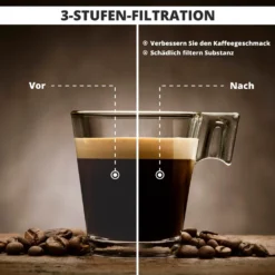 Haysen & Clarvis 8er Pack AquaClear Wasserfilter Für Saeco Und Philips Kaffeevollautomat AquaClean CA6903/10 CA6903/22 CA6903 Kalkfilter, WES040 -De’Longhi Verkaufsgeschäft 2ebd1f898f1faca4b6ca4e34166a23d5