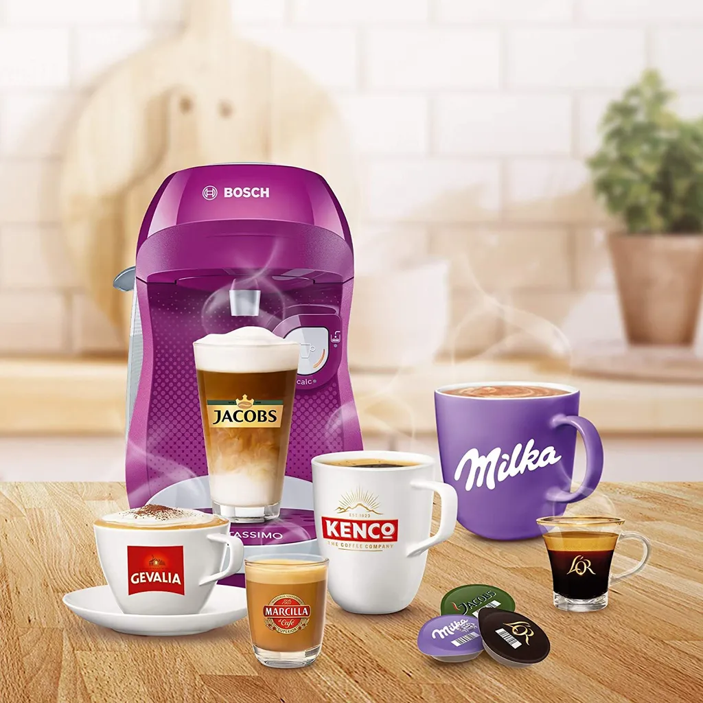 Bosch TASSIMO HAPPY Wild Purple +20 € Gutschein 1400 Watt 0,7 Liter Wassertank 14 Bosch TASSIMO HAPPY Wild Purple +20 € Gutschein 1400 Watt 0,7 Liter Wassertank – Bild 14
