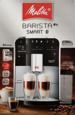 Melitta Caffeo Barista T Smart F831-101 Kaffeevollautomat, Smartphone-Steuerung, Silber -De’Longhi Verkaufsgeschäft 2f25bfec30499216674be79e66e5a938