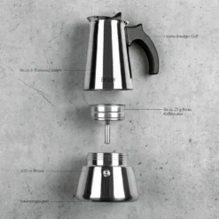 Espresso Maschine Espressoo Kaffee Maschine Coffee Mokkakanne Induktion Beem -De’Longhi Verkaufsgeschäft 2f4cce58ebc1da46325894b6f18903ed