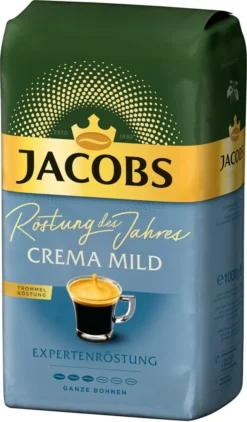 JACOBS Kaffeebohnen Expertenröstung Crema Mild Röstung Des Jahres 2x1 Kg Bohnen 10 JACOBS Kaffeebohnen Expertenröstung Crema Mild Röstung Des Jahres 2x1 Kg Bohnen -De’Longhi Verkaufsgeschäft 300882f3b1a95a96e1b61c177445033e 1