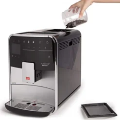 Melitta Caffeo Barista T Smart F831-101 Kaffeevollautomat, Smartphone-Steuerung, Silber -De’Longhi Verkaufsgeschäft 3120b8163848134a914d8e25a5df9bc3