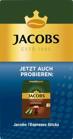 Jacobs Classic 2in1 Sticks | Löslicher Kaffee | 10 Portionen -De’Longhi Verkaufsgeschäft 3122ddc856d7fdab4c37ccd98571058c