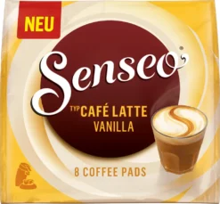 Senseo Café Latte Vanilla 10er Pack Kaffee Pads 10x 8 Pads, 80 Getränke -De’Longhi Verkaufsgeschäft 31bd30fc737c34cc770c43691a52ce01