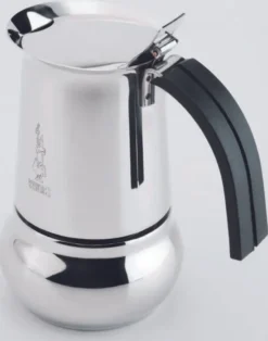 Bialetti Kitty 0,23 L Schwarz, Edelstahl - Italienische Kaffeemaschinen (0,23 L, Schwarz, Edelstahl, 4 Tassen, Edelstahl, Kitty, 1 Stück(e)) -De’Longhi Verkaufsgeschäft 31e4c34150538db90f8e901b23f5fa42