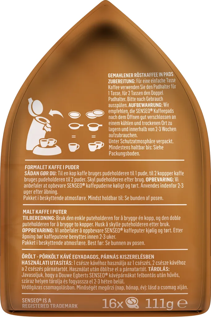 Senseo Strong | 16 Kaffeepads 3 Senseo Strong | 16 Kaffeepads – Bild 3