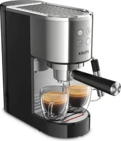 Krups XP 442 - Espresso Siebträger - Edelstahl/schwarz -De’Longhi Verkaufsgeschäft 3417ed834c65a35822c0a21bc073fabf