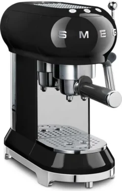 SMEG Espresso Kaffeemaschine Schwarz ECF01BLEU -De’Longhi Verkaufsgeschäft 34e8a6a722ccc212450e90ad1a97773f