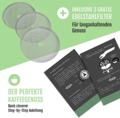 Bjørn Liebdhal French Press Edelstahl Kaffeemaschine Auch Für Camping : 0.6 Liter -De’Longhi Verkaufsgeschäft 34f47b9b54aee955781543d6b8f6f8a5