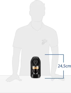 Tchibo Cafissimo Easy Kaffeemaschine Kapselmaschine Inkl. 30 Kapseln Für Caffè Crema, Espresso Und Kaffee, Schwarz 14 Tchibo Cafissimo Easy Kaffeemaschine Kapselmaschine Inkl. 30 Kapseln Für Caffè Crema, Espresso Und Kaffee, Schwarz -De’Longhi Verkaufsgeschäft 373975feaf21218f79c9663ecd5ef8d4