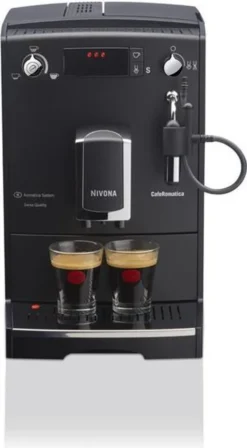 NIVONA NICR 520 CafeRomatica Kaffeevollautomat Schwarz 15 Bar Display ECO-Modus -De’Longhi Verkaufsgeschäft 3850cef62b6bf19cb91ff05dd195b740