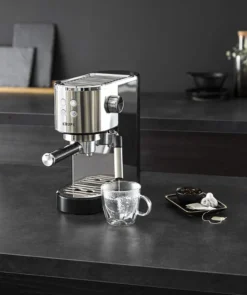 Krups XP 442 - Espresso Siebträger - Edelstahl/schwarz -De’Longhi Verkaufsgeschäft 38dd2484da20845f317c3ff231f997d4