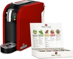 Teekanne Tealounge System Starter-Set Rot Neu -De’Longhi Verkaufsgeschäft 38df44118c6723f6044f28635fd0da53
