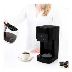 Princess Deluxe Kaffeemaschine Black Steel 1,5 L 900 W Schwarz -De’Longhi Verkaufsgeschäft 3a4b93b8e13080041bcae888e823d7ad
