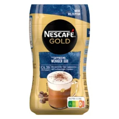 Nescafé® Nescafé Gold Typ Cappuccino Weniger Süß | 250g Dose -De’Longhi Verkaufsgeschäft 3cbd279fef0d6a8b63fbb54c927b1cef