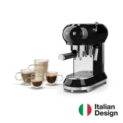 SMEG Espresso Kaffeemaschine Schwarz ECF01BLEU -De’Longhi Verkaufsgeschäft 3cc6c3311c6e6d68f8bfa6a143c8a8e1