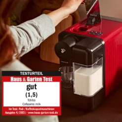 Tchibo Cafissimo Milk Kaffeemaschine Kapselmaschine Inkl. 30 Kapseln Für Caffè Crema, Espresso, Kaffee Und Milchspezialitäten, Rot -De’Longhi Verkaufsgeschäft 3e019efb417e1fb741f3783bc5c93ae8
