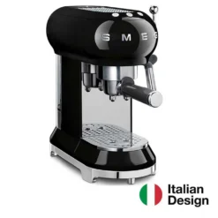 SMEG Espresso Kaffeemaschine Schwarz ECF01BLEU -De’Longhi Verkaufsgeschäft 3e4d3858dd1d36a45fcb6f86d7c8b498