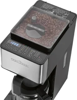 ProfiCook Kaffeeautomat Mit Mahlwerk PC-KA 1138 Edelstahl/schwarz Für 8-10 Tassen -De’Longhi Verkaufsgeschäft 3ebf7d39a7e9934dc73842d6eec27eae