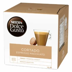 Nescafé® Nescafé Dolce Gusto Cortado Espresso Macchiato | 16 Portionen 20 Nescafé® Nescafé Dolce Gusto Cortado Espresso Macchiato | 16 Portionen -De’Longhi Verkaufsgeschäft 3f35042405013004d006bb058dc90a29