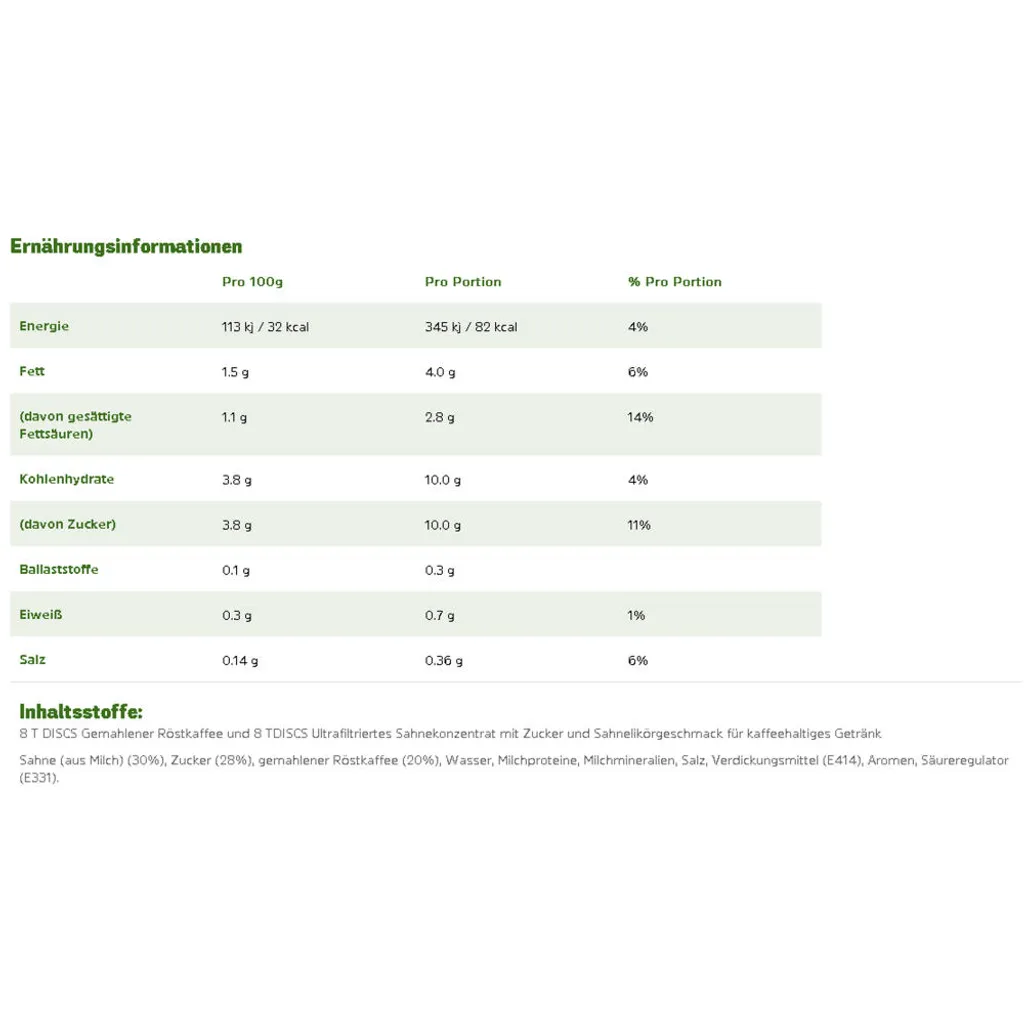 TASSIMO Latte Macchiato Baileys 5er Pack T Discs Kaffee Kapseln 5 X 8 Getränke 6 TASSIMO Latte Macchiato Baileys 5er Pack T Discs Kaffee Kapseln 5 X 8 Getränke – Bild 6