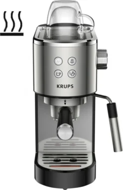 Krups XP 442 - Espresso Siebträger - Edelstahl/schwarz -De’Longhi Verkaufsgeschäft 4189f749f8628d6def6980f6349469ea