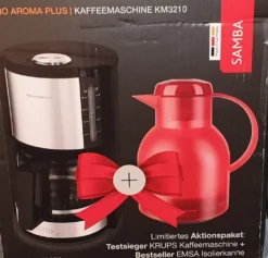Krups Kaffeemaschine KM321 ProAroma + Emsa Isolierkanne Samba -De’Longhi Verkaufsgeschäft 418dfabd54fbac40ac7f0f1f9bdb2267