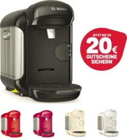 Bosch Tassimo Vivy2 Kapselmaschine TAS1401, Kompaktes Design, Vollautomatisch, Geeignet Für Alle Tassen - Pink -De’Longhi Verkaufsgeschäft 4244ed08c3df617137ff1959cc27ad02