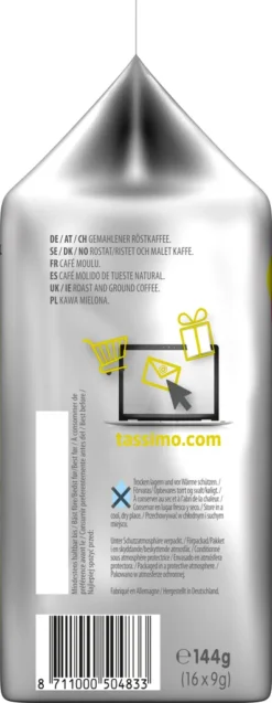 Tassimo Jacobs Caffè Crema Intenso XL | 16 T Discs, Kaffeekapseln -De’Longhi Verkaufsgeschäft 43f8f975ea34df432a880de4b797a4a7