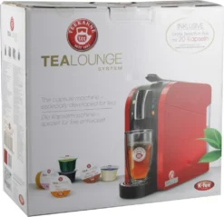 Teekanne Tealounge System Starter-Set Rot Neu -De’Longhi Verkaufsgeschäft 44bbd96192d14b655a74aa867b8fe048