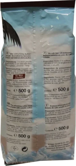 Krüger Family Eiskaffee Schoko | 500g-Beutel -De’Longhi Verkaufsgeschäft 4579cc4c39a4f7e3f1c578973d82aca8