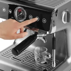 BEEM ESPRESSO-GRIND-PROFESSION Espresso-Siebträgermaschine Mit Mahlwerk - 15 Bar Espressomaschine Siebträger Maschine Barista Kaffee Mahlwerk Milchaufschäumer -De’Longhi Verkaufsgeschäft 46761b095eef22d5b4ce94d9de7db5d0