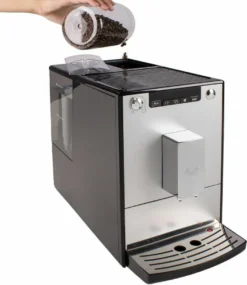 MELITTA E950-666 - Automatische Kaffeemaschine Solo Pure Silver - 1400 W - 3 Intensitätseinstellungen - 125 G Bohnenbehälter -De’Longhi Verkaufsgeschäft 47d43e8e3ebb1114318fa9dbbff9121e