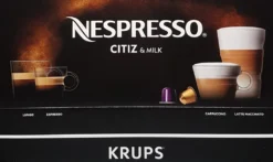 Krups XN7615.19 Nespresso Citiz & Milk Kaffeekapselmaschine (1260 Watt, Wassertankkapazität: 1l, Pumpendruck: 19 Bar) Rot -De’Longhi Verkaufsgeschäft 484f720b0583a576a6655ffec56785a1