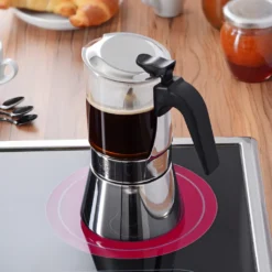 GRÄWE Espressokocher Mit Glaskanne, 9 Tassen -De’Longhi Verkaufsgeschäft 4a30d54bd6ab30d2ab853225478620df