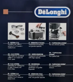 De'Longhi DeLonghi ECZ351BK Scultura Espressomaschine Siebträger Schwarz 15 De'Longhi DeLonghi ECZ351BK Scultura Espressomaschine Siebträger Schwarz -De’Longhi Verkaufsgeschäft 4b3e491ed42cfaf9cd33c7a90e17388b