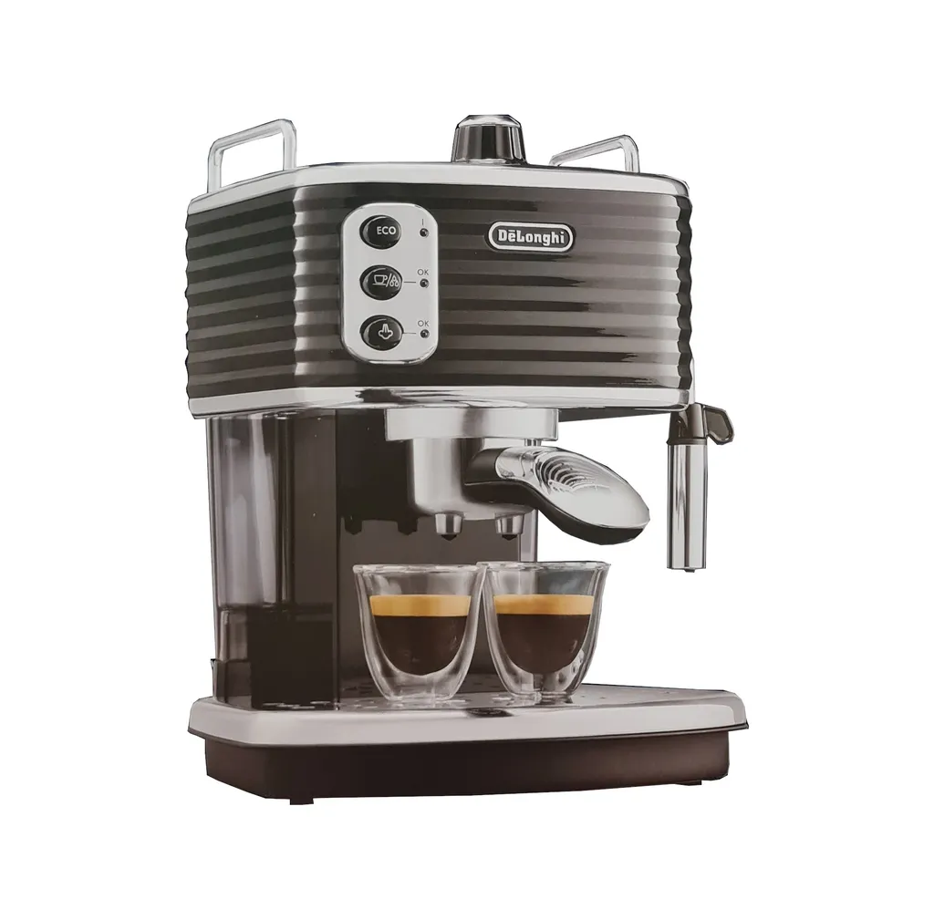 De'Longhi DeLonghi ECZ351BK Scultura Espressomaschine Siebträger Schwarz 2 De'Longhi DeLonghi ECZ351BK Scultura Espressomaschine Siebträger Schwarz – Bild 2