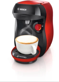 Bosch TASSIMO HAPPY Just Red +20€ Gutschein 1400 Watt +1 Packung Latte Macchiato -De’Longhi Verkaufsgeschäft 4b9aacfd54174d7ad16b170d33002a11