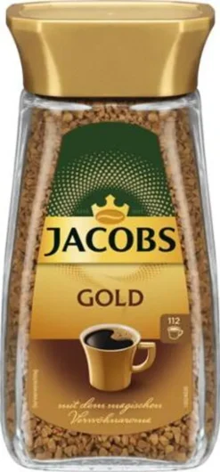 Jacobs Gold | Löslicher Kaffee | 200g-Glas -De’Longhi Verkaufsgeschäft 4c9a7838408ff7a71dea84918f577bc3