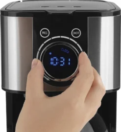 BEEM FRESH-AROMA-SWITCH Filterkaffeemaschine - Thermo Edelstahl 1 L Thermoskanne Bedienrad 24h-Timer 800 W Für 4-8 Tassen Kaffeemaschine Timer 24 BEEM FRESH-AROMA-SWITCH Filterkaffeemaschine - Thermo Edelstahl 1 L Thermoskanne Bedienrad 24h-Timer 800 W Für 4-8 Tassen Kaffeemaschine Timer -De’Longhi Verkaufsgeschäft 4cee7cbfb44b263888830badf05abc59