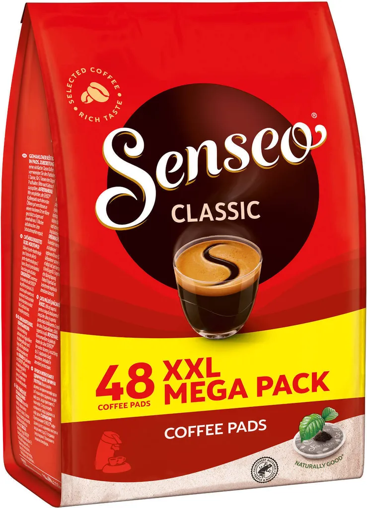 SENSEO Pads Classic Senseopads 48 Getränke Kaffeepads XXL Pack 2 SENSEO Pads Classic Senseopads 48 Getränke Kaffeepads XXL Pack – Bild 2