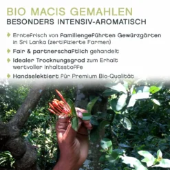 Macis Muskatblüte Gemahlen, BIO, 100g 10 Macis Muskatblüte Gemahlen, BIO, 100g -De’Longhi Verkaufsgeschäft 5120eb63c7a9dfb06e5f99e78d88e875