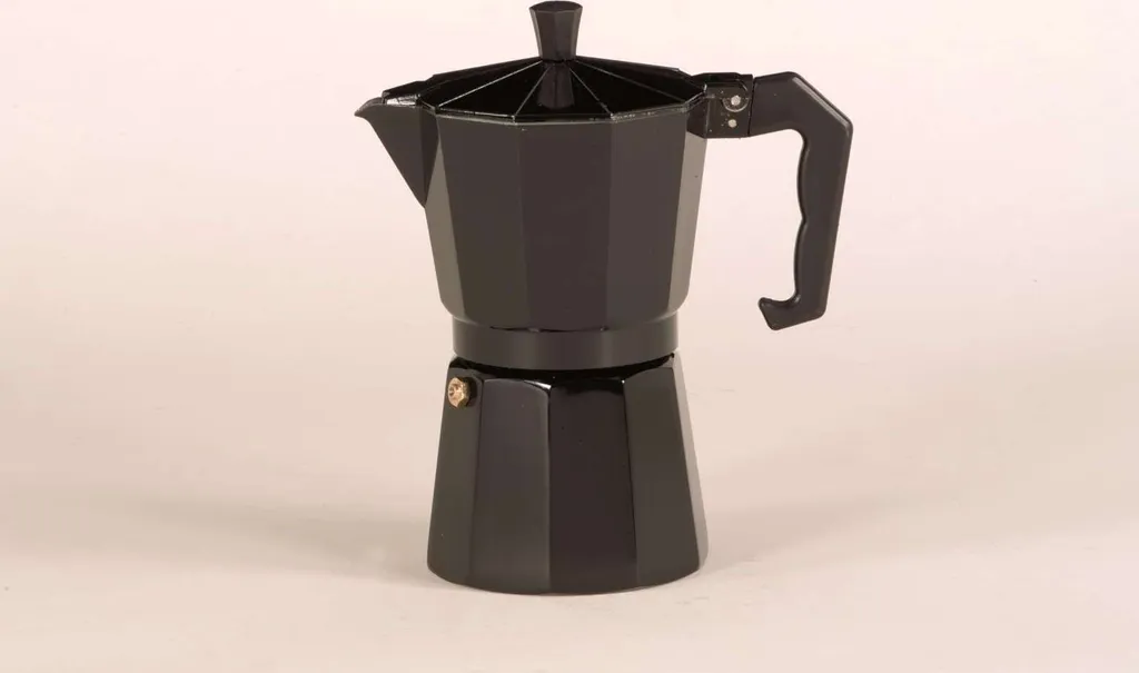 Karl Krüger 502S Italiano Espressokocher Mokkakocher 6 Tassen Schwarz 2 Karl Krüger 502S Italiano Espressokocher Mokkakocher 6 Tassen Schwarz – Bild 2