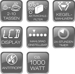 BEEM FRESH-AROMA-PERFECT Kaffeemaschine Filterkaffeemaschine 10 Tassen Filter Timer Thermoskanne -De’Longhi Verkaufsgeschäft 544af1c33843c67b3bbf617a2de5352e