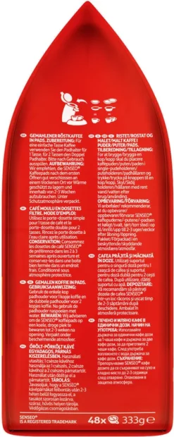 SENSEO Pads Classic Senseopads 48 Getränke Kaffeepads XXL Pack 10 SENSEO Pads Classic Senseopads 48 Getränke Kaffeepads XXL Pack -De’Longhi Verkaufsgeschäft 54d18f1c373f8fa1e295a768e676b931 1