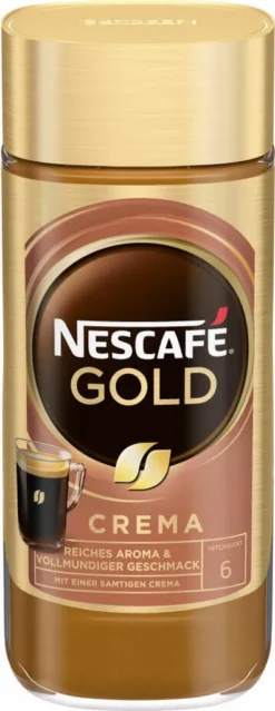 Nescafé® Nescafé Gold Crema | Löslicher Kaffee | 200g-Glas -De’Longhi Verkaufsgeschäft 5aed229d16d29746b1d6e5d306dda5de