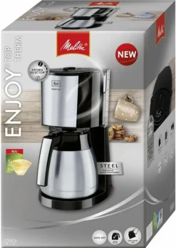 MELITTA Kaffeeautomat 1017-08 10Tassen Thermokanne 1000Watt Schwarz -De’Longhi Verkaufsgeschäft 5e813a12da271944e052a0d5ed7ebf2b