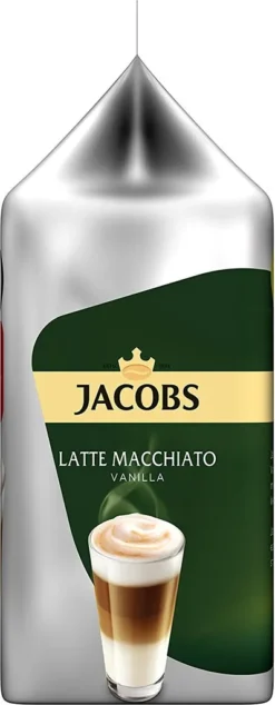 TASSIMO Jacobs Typ Latte Macchiato Vanilla 5er Pack T Discs Kapseln 5x8 Getränke -De’Longhi Verkaufsgeschäft 624e05a7be5da10296b3ec67635dc934