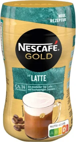 Nescafé® Nescafé Gold Typ Latte | 250g Dose 14 Nescafé® Nescafé Gold Typ Latte | 250g Dose -De’Longhi Verkaufsgeschäft 628f9f195bcd8b1dcc437c83b7def4c3