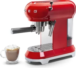 SMEG Espresso Kaffeemaschine Rot ECF01RDEU 17 SMEG Espresso Kaffeemaschine Rot ECF01RDEU -De’Longhi Verkaufsgeschäft 62a65ec1652c9b51d541d5b4f2256d12